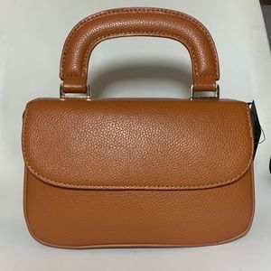 Faux Leather small Crossbody bag